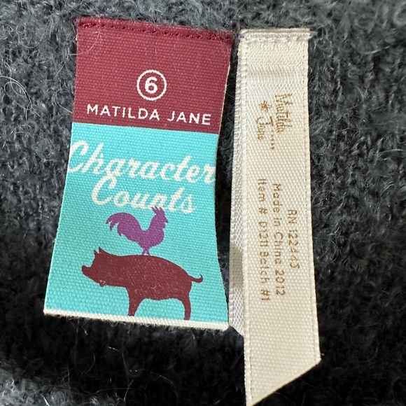 Matilda Jane Character Counts Dress Vigilante Maya Whimsical Size 6 - Picture 10 of 14